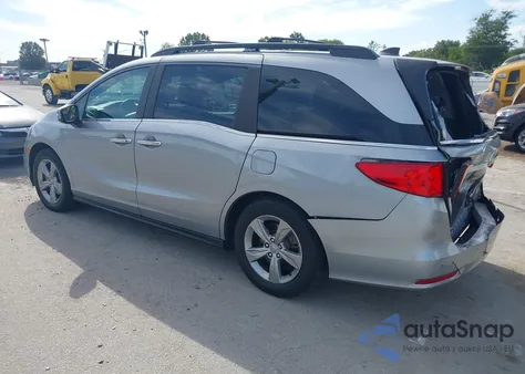 2018 Honda Odyssey Ex-L из США, поврежденный, VIN 5FNRL6H74JB021794